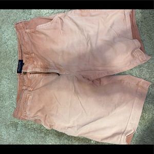 Ombré salmon shorts. American eagle